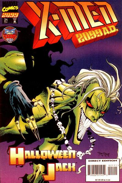 X-Men 2099 1993 #21 - back issue - $3.00