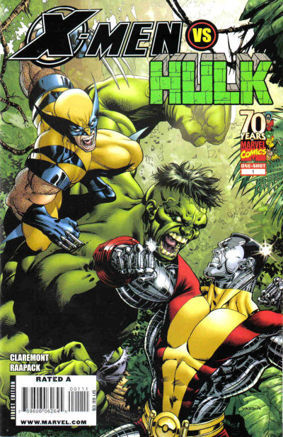 X-Men vs. Hulk 2009 #[nn] - back issue - $4.00