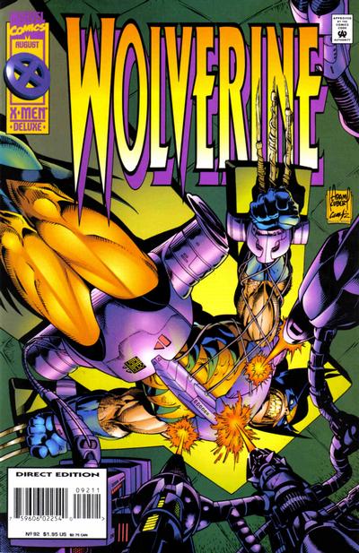 Wolverine #92 Direct Edition - reader copy - $3.00