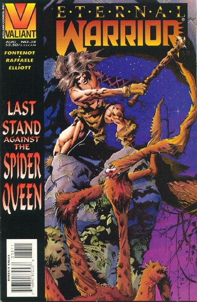 Eternal Warrior #38 - back issue - $3.00