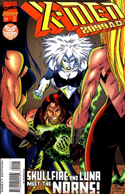 X-Men 2099 1993 #24 Direct Edition - back issue - $3.00