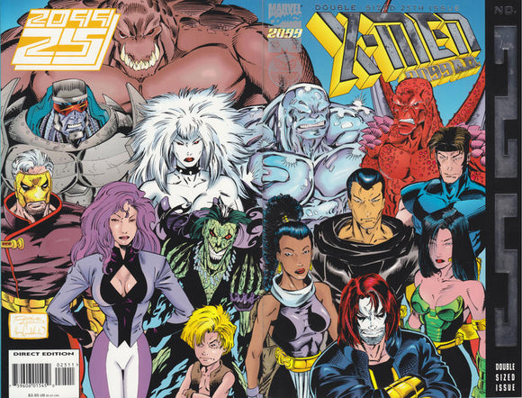 X-Men 2099 1993 #25 Direct Edition - back issue - $3.00