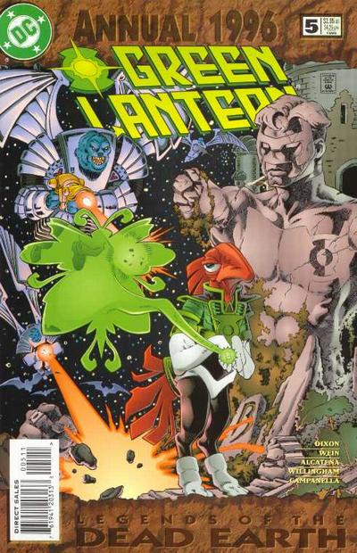 Green Lantern Annual #5 Direct Sales - back issue - $4.00