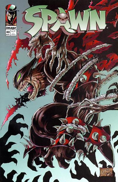 Spawn 1992 #40 - back issue - $7.00