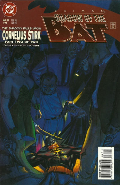 Batman: Shadow of the Bat #47 Direct Sales - back issue - $4.00