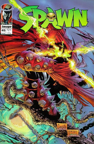 Spawn 1992 #45 - back issue - $4.00