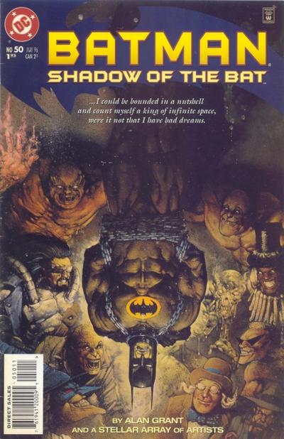 Batman: Shadow of the Bat #50 Direct Sales - back issue - $4.00