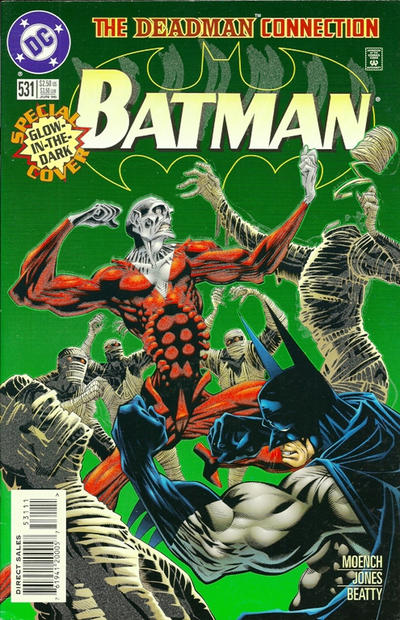 Batman #531 Special Glow-in-the Dark Cover - back issue - $5.00