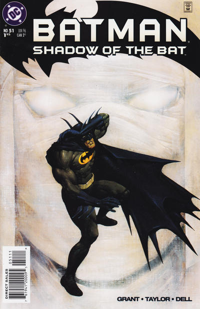 Batman: Shadow of the Bat #51 Direct Sales - back issue - $4.00