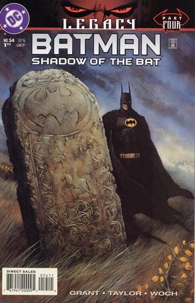 Batman: Shadow of the Bat #54 Direct Sales - back issue - $4.00