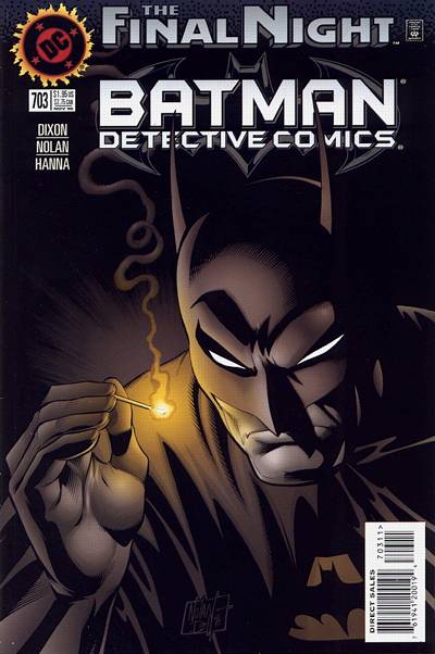 Detective Comics #703 Direct Sales - back issue - $5.00