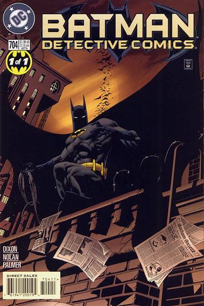 Detective Comics #704 Direct Sales - back issue - $4.00