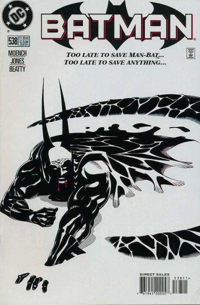 Batman #538 Direct Sales - back issue - $4.00