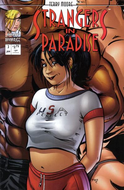 Terry Moore's Strangers in Paradise #3 - back issue - $3.00