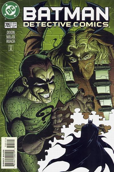 Detective Comics #705 Direct Sales - back issue - $4.00