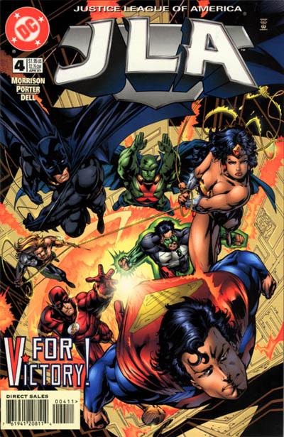 JLA #4 - back issue - $4.00