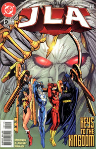 JLA #9 Direct Sales - back issue - $4.00