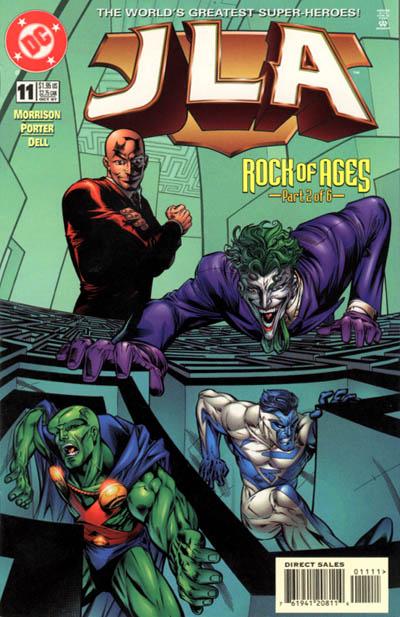 JLA #11 Direct Sales - back issue - $4.00