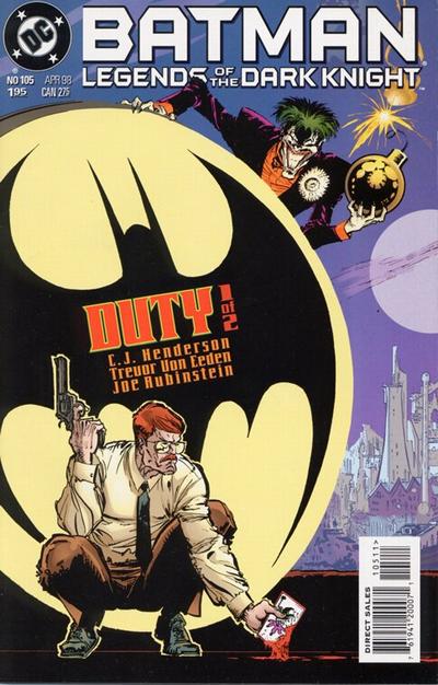 Batman: Legends of the Dark Knight #105 Direct Sales - back issue - $4.00