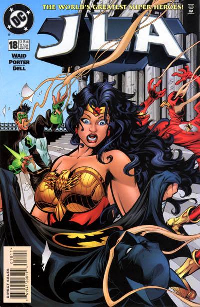 JLA #18 Direct Sales - back issue - $4.00