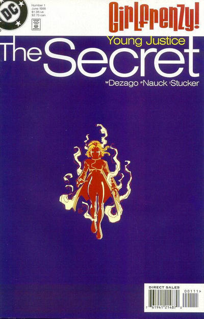 Young Justice: The Secret 1998 #1 Direct Sales - back issue - $5.00
