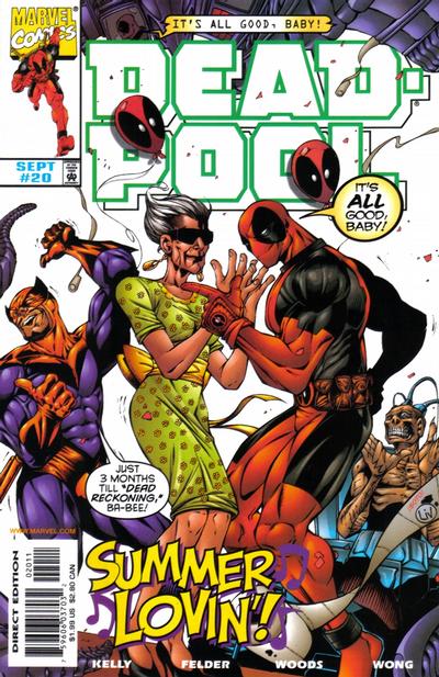 Deadpool #20 Direct Edition - back issue - $5.00