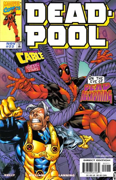 Deadpool #22 Direct Edition - back issue - $6.00