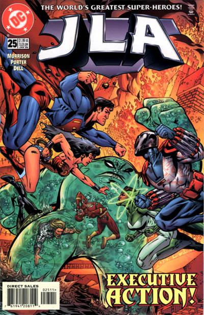 JLA #25 Direct Sales - back issue - $4.00