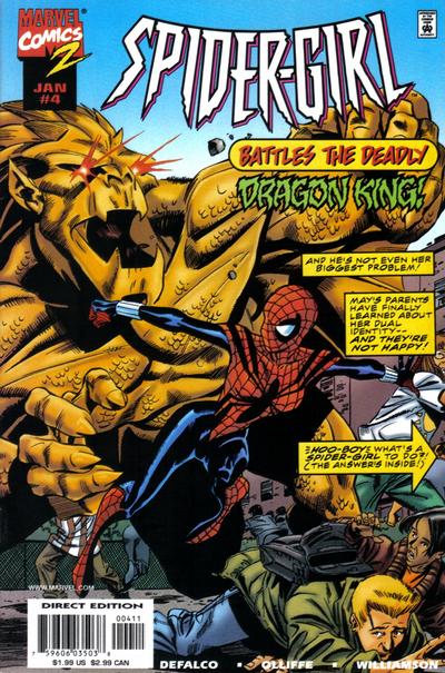 Spider-Girl 1998 #4 - back issue - $4.00