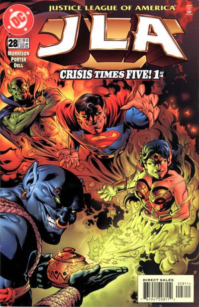 JLA #28 Direct Sales - back issue - $4.00