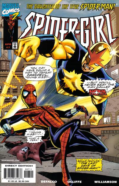 Spider-Girl 1998 #7 - back issue - $4.00