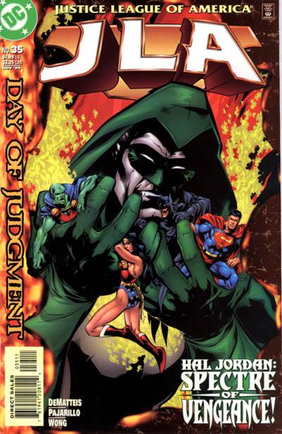 JLA #35 Direct Sales - back issue - $4.00