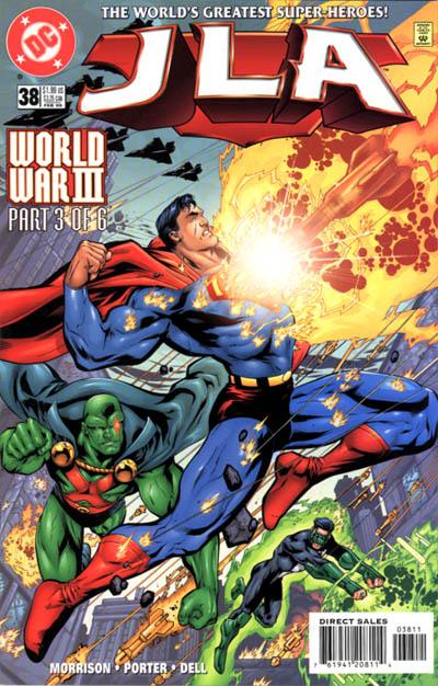 JLA #38 Direct Sales - back issue - $4.00