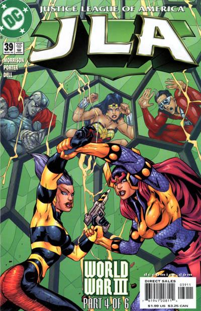 JLA #39 Direct Sales - back issue - $4.00