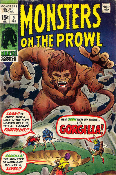 Monsters on the Prowl #9 - reader copy - $5.00