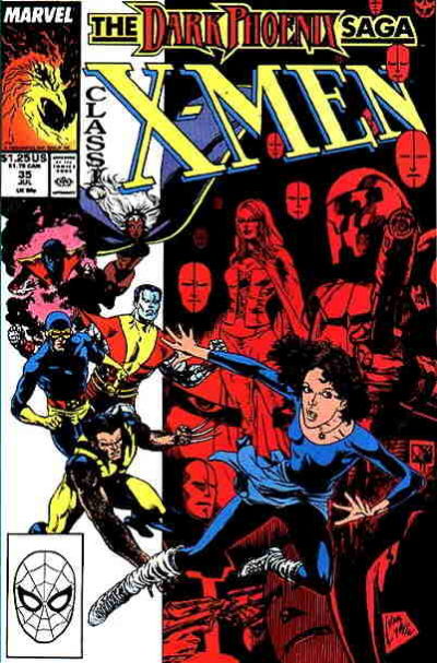 Classic X-Men 1986 #35 Direct ed. - back issue - $4.00