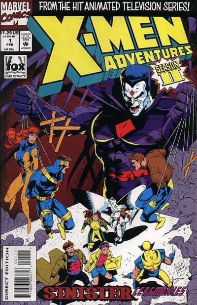 X-Men Adventures [II] 1994 #1 Direct Edition - back issue - $5.00