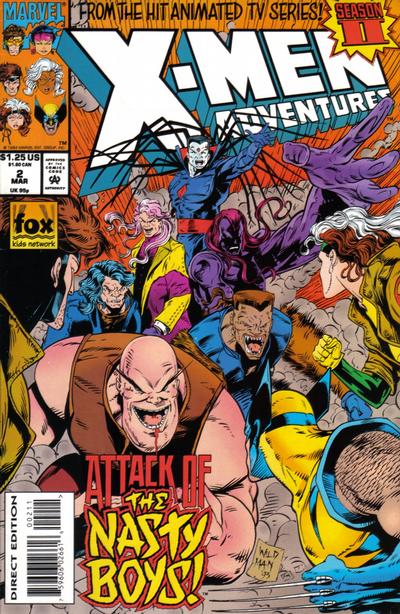 X-Men Adventures [II] 1994 #2 - reader copy - $4.00
