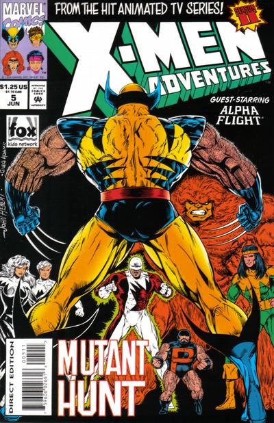 X-Men Adventures [II] 1994 #5 - back issue - $3.00