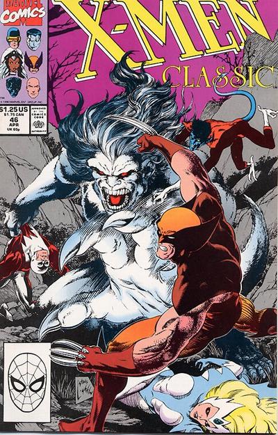 X-Men Classic 1990 #46 Direct ed. - back issue - $4.00