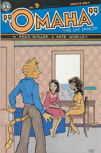 Omaha the Cat Dancer #9 - back issue - $4.00
