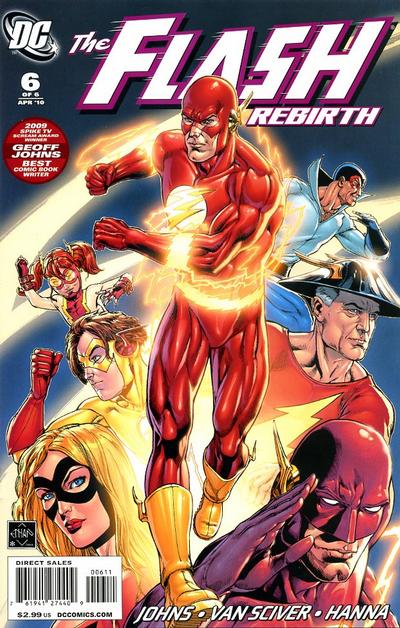 The Flash: Rebirth #6 Ethan Van Sciver Flash Family Cover - back issue - $5.00