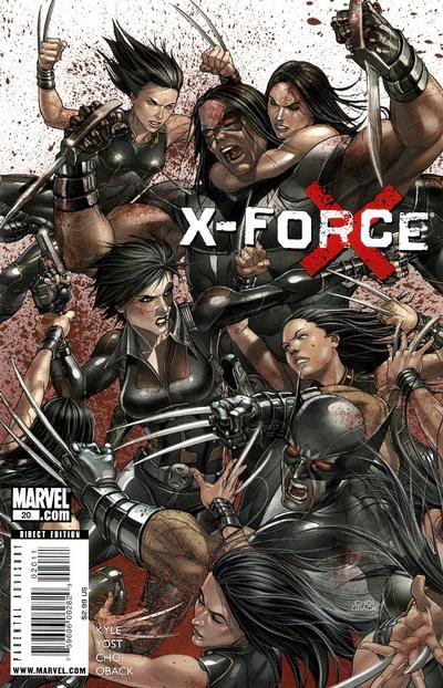 X-Force 2008 #20 - back issue - $4.00