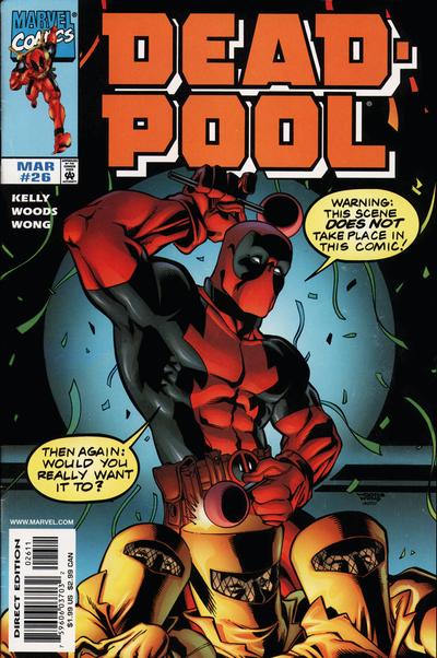 Deadpool #26 Direct Edition - back issue - $4.00