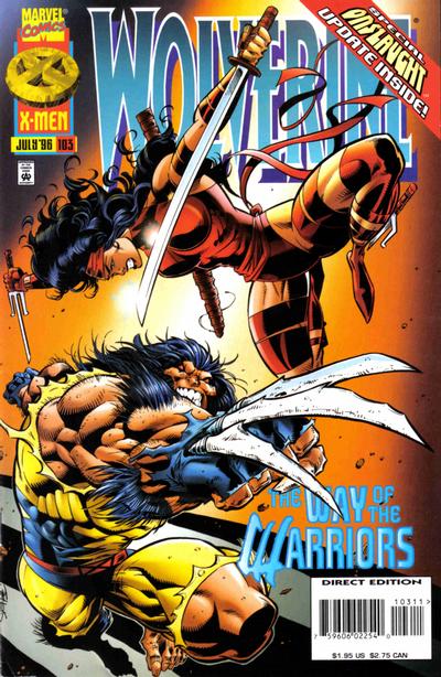 Wolverine 1988 #103 Direct Edition - back issue - $4.00