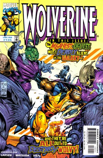 Wolverine 1988 #135 Direct Edition - back issue - $4.00