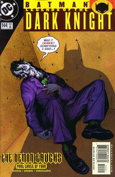 Batman: Legends of the Dark Knight #144 Direct Sales - back issue - $4.00