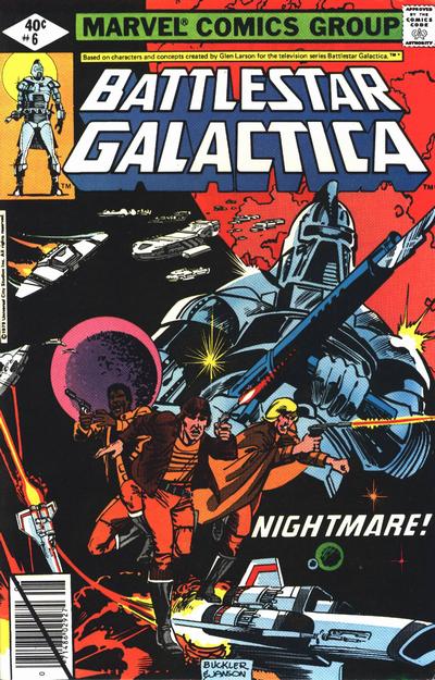 Battlestar Galactica 1979 #6 Direct ed. - back issue - $4.00