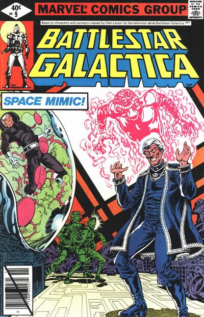Battlestar Galactica 1979 #9 Direct ed. - back issue - $4.00