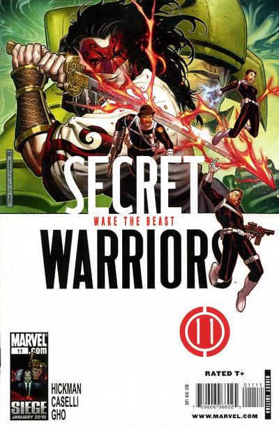 Secret Warriors 2009 #11 - reader copy - $4.00